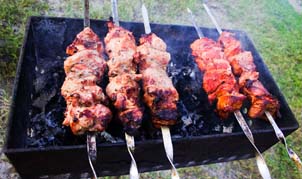 Barbacoa de carb&oacute;n