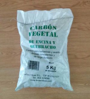 Carbón para barbacoa