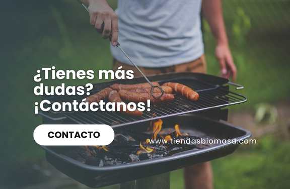 barbacoa de gas o de carbon