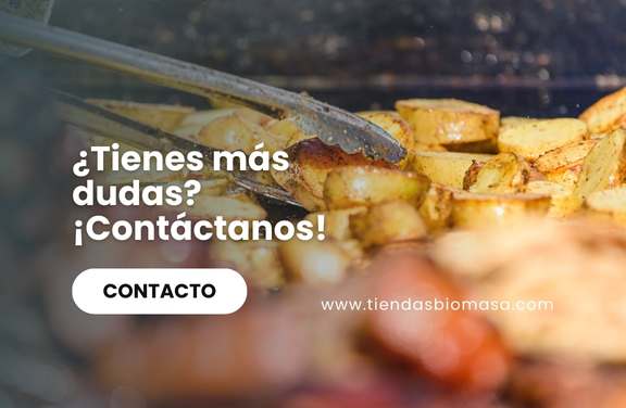 patatas en barbacoa de carbon